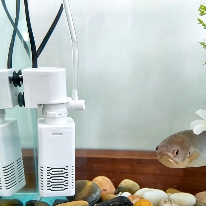 Marine Aquarium Water Change - Pompa Filtro per Acquario, Silenziosa, Sommergibile,
