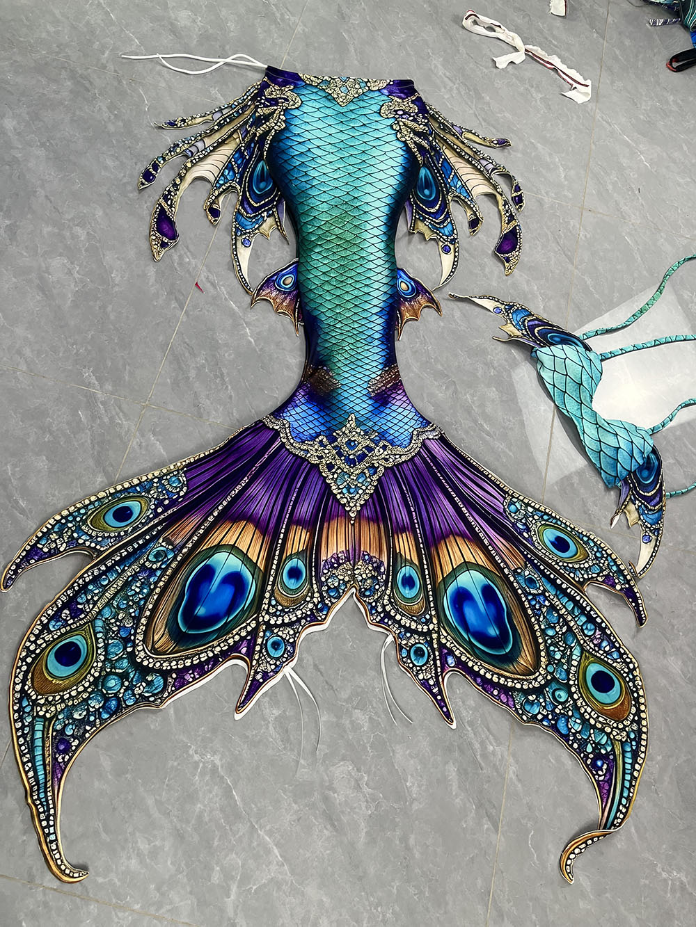 Aquarium & Marine Museum Kota Kinabalu - Nuovo modello coda di sirena pinne