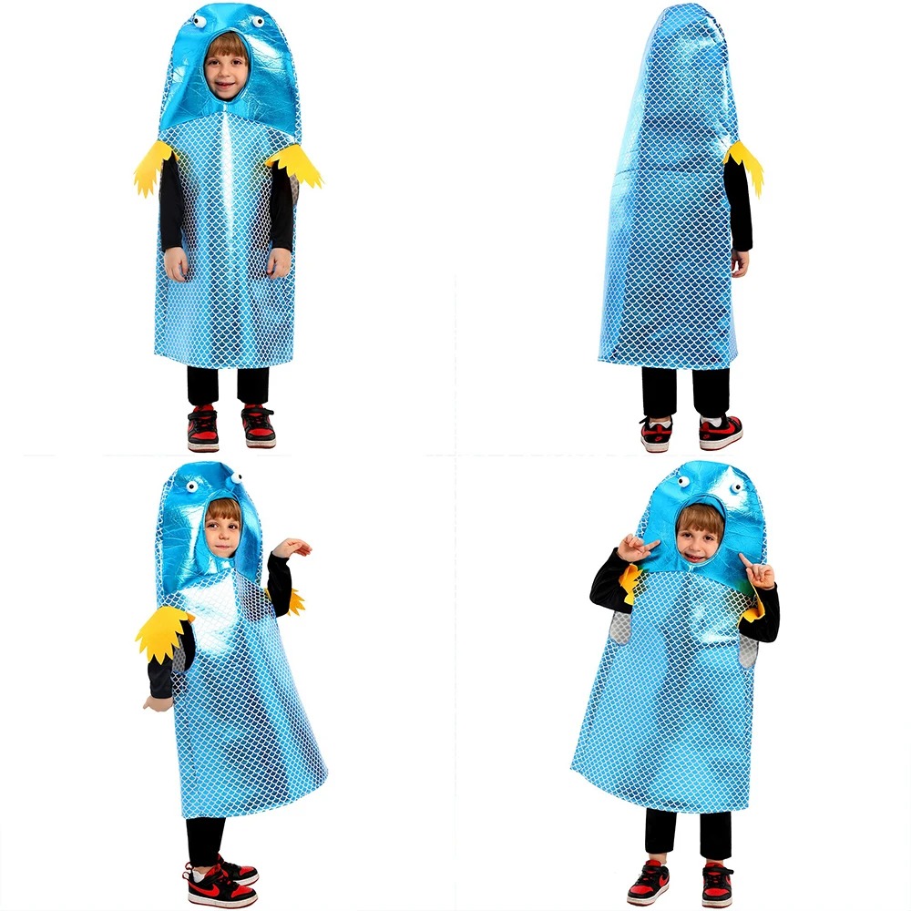 Costume da Pesce Blu Lucido co - Aquarium & Marine Museum Kota Kinabalu recensione e prezzo