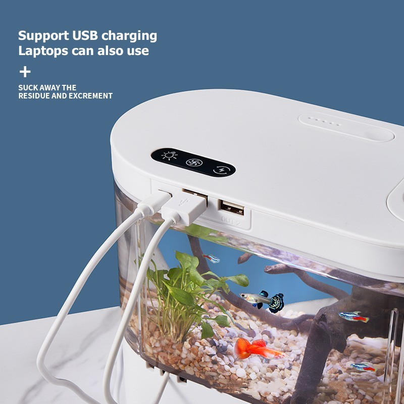 Mini Acquario da Tavolo con Si - Marine Aquarium Water Change recensione e prezzo