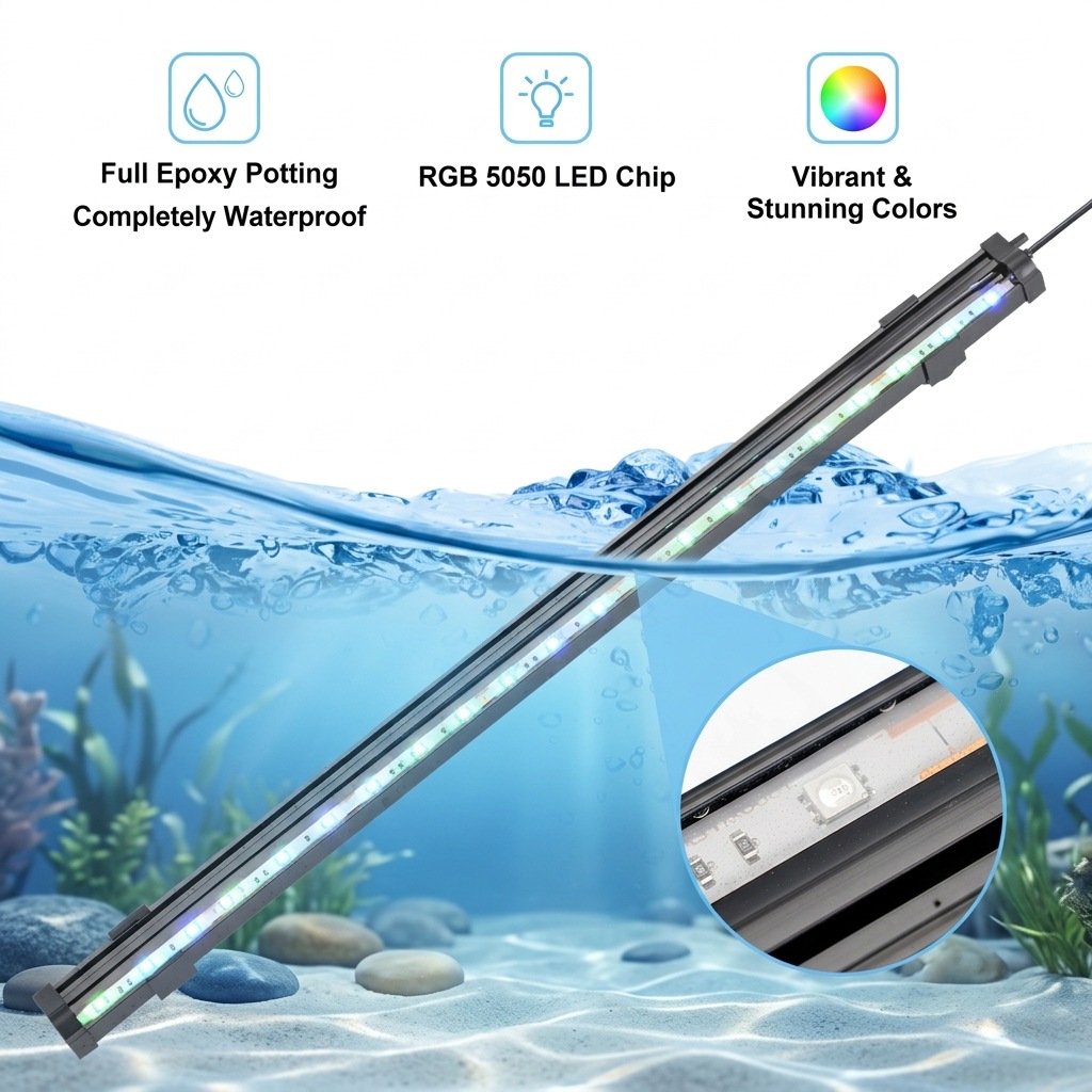 Lampada LED USB per Acquario c - Marine Aquarium Water Change recensione e prezzo